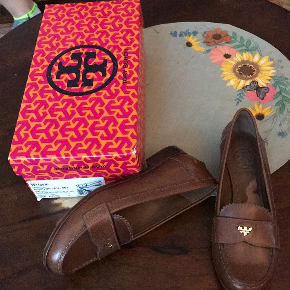 Tory Burch penny loafers
